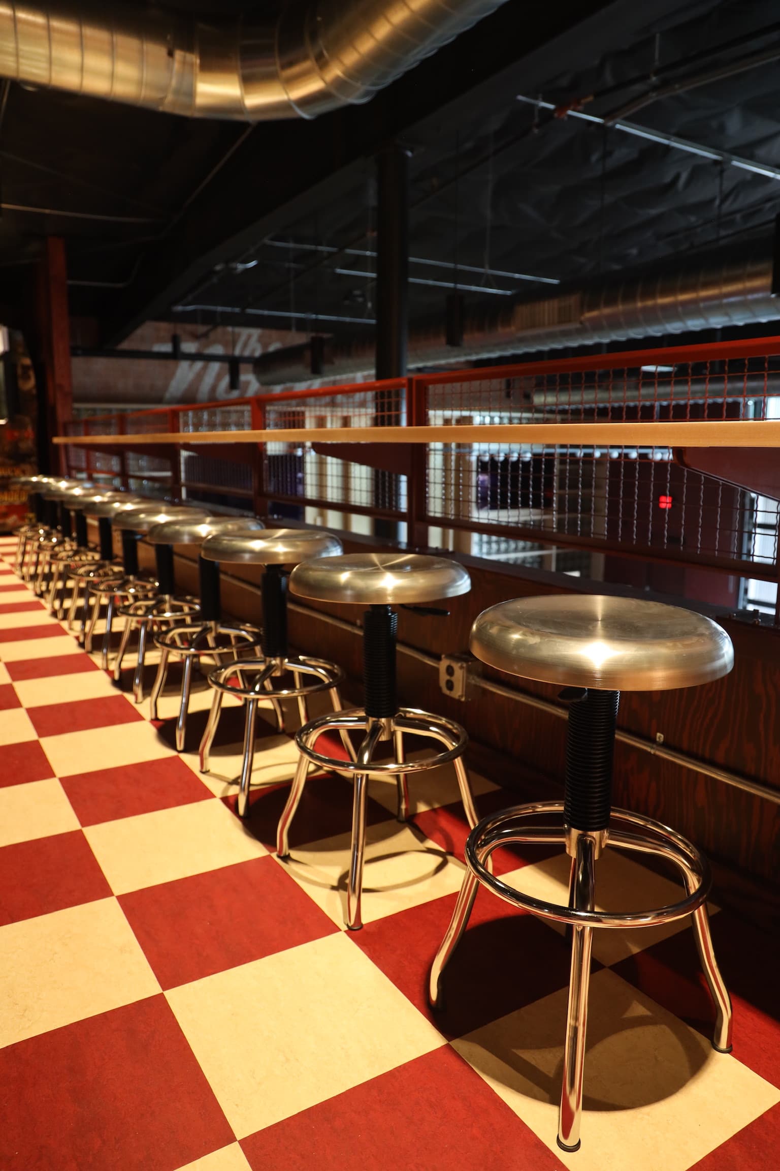 Bar stools at The North Star